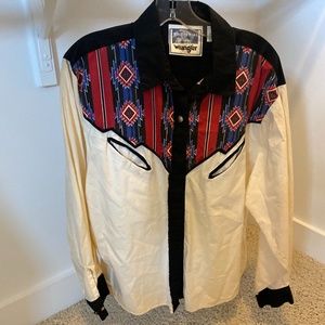 Wrangler women’s button up vintage